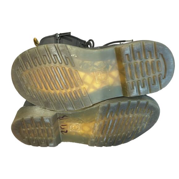 Dr. Martens 1914 Juniors Tall Leather Boots Unisex Size 13 - Picture 7 of 8